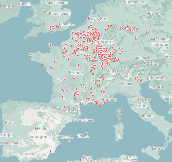 Provenance des pilotes 2026