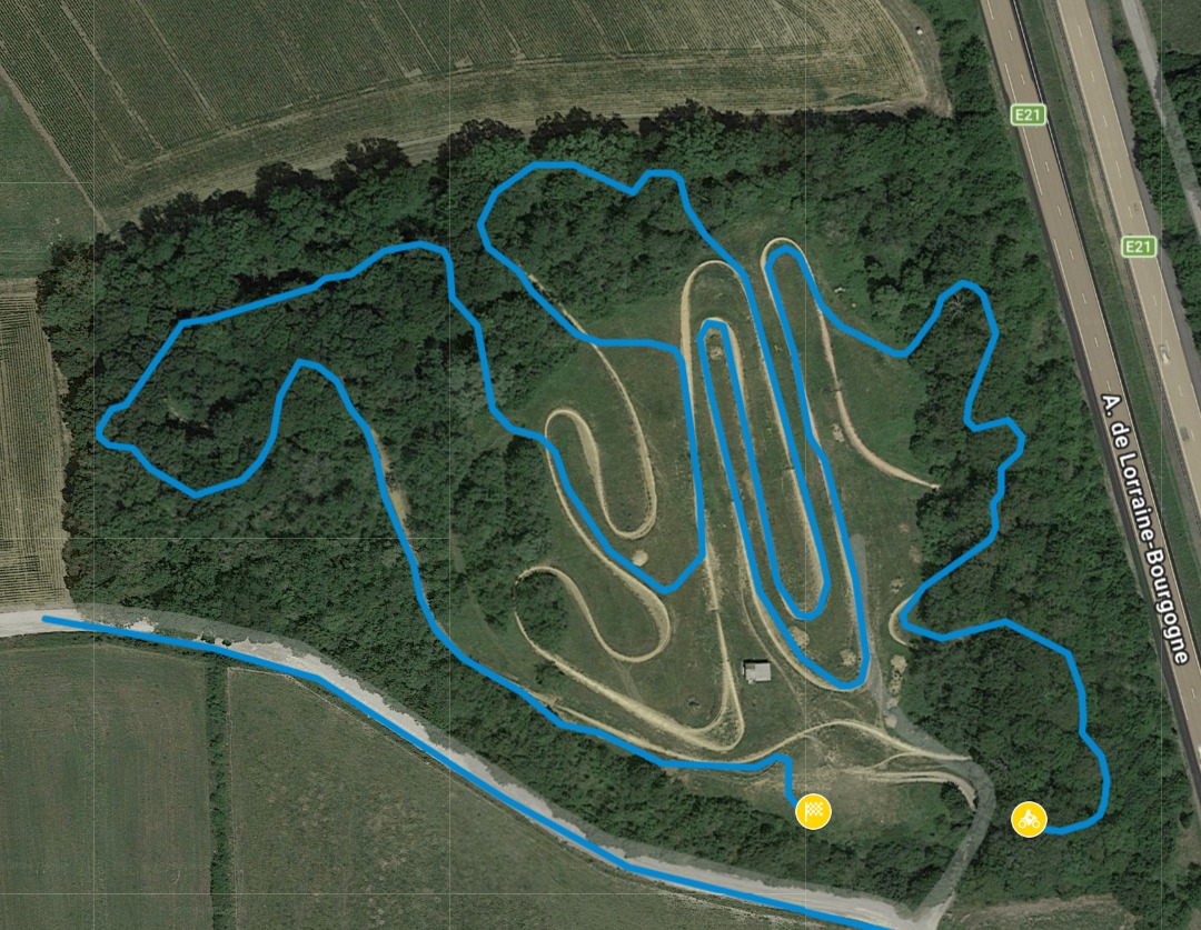 Tracé de la spéciale 10