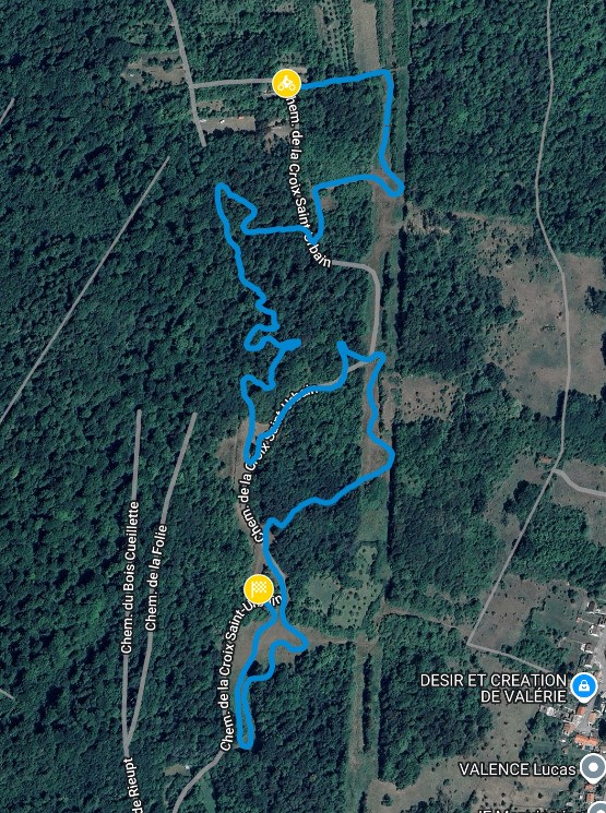 Tracé de la spéciale 11