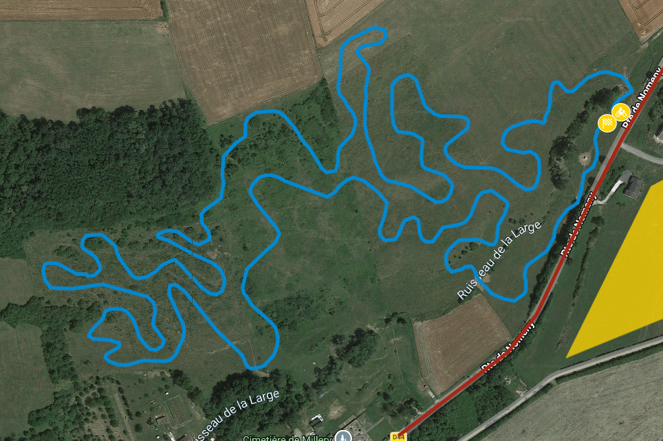 Tracé de la spéciale 3