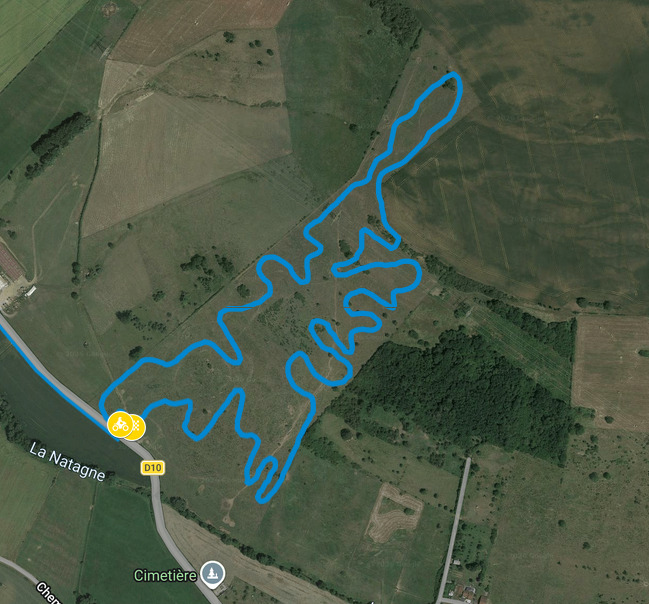 Tracé de la spéciale 8